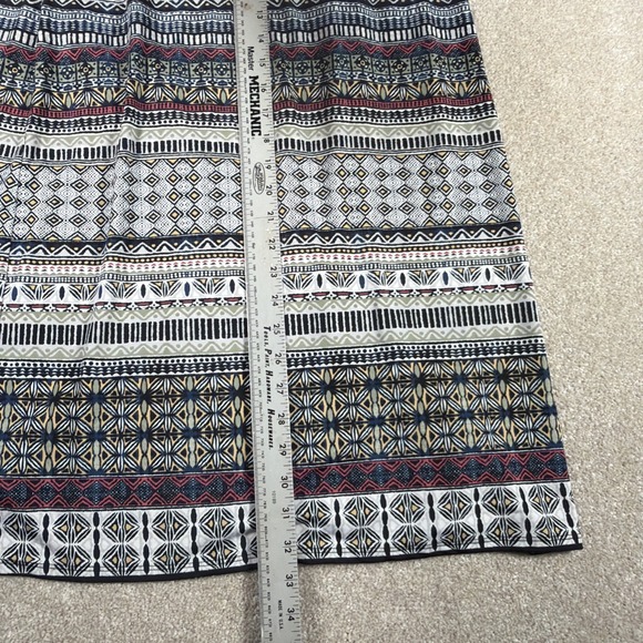 Daily Thread A Line Maxi Skirt Womens Medium Tribal Aztec Stripe Print Boho - Picture 7 of 8